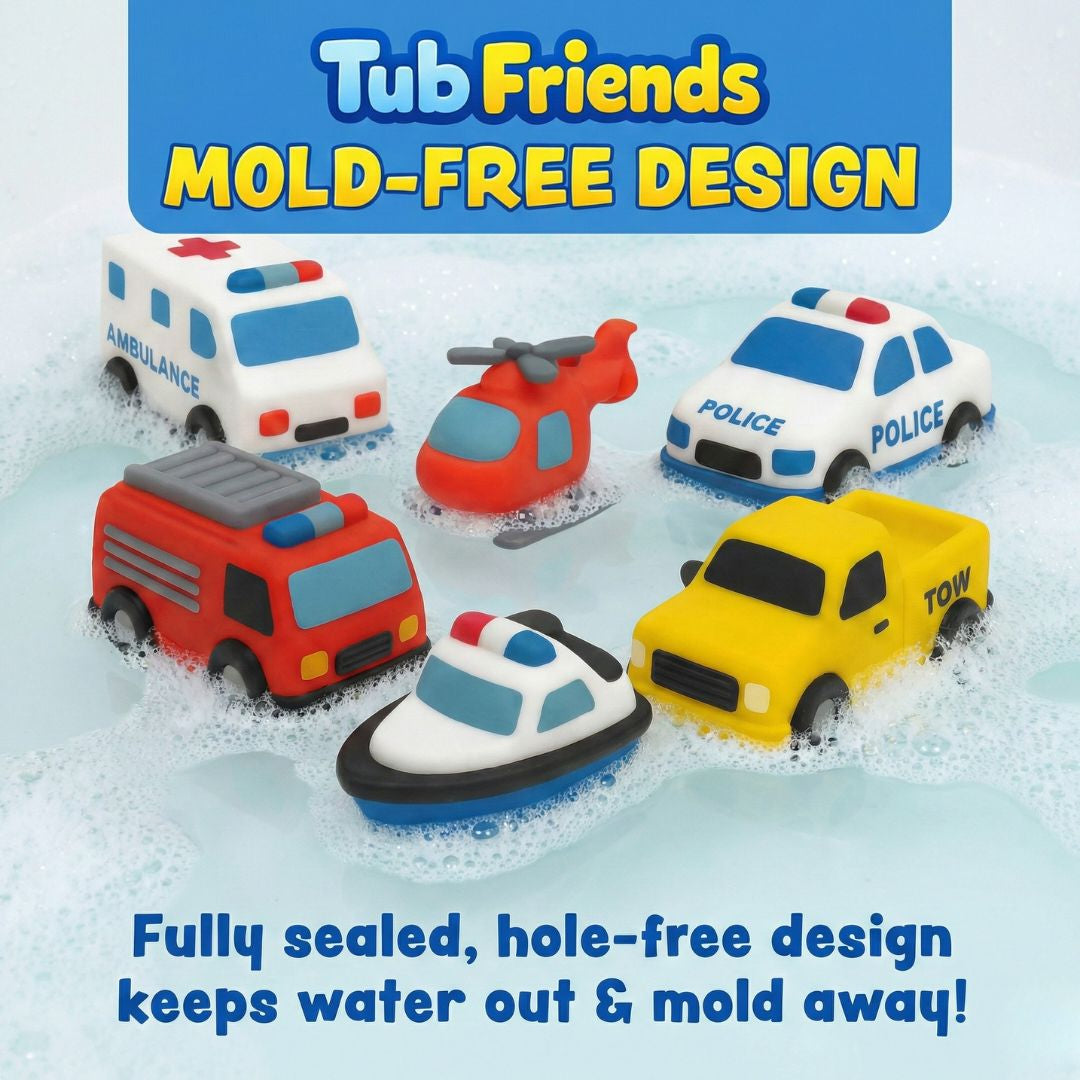 Light Up Bath Toy (6pcs)