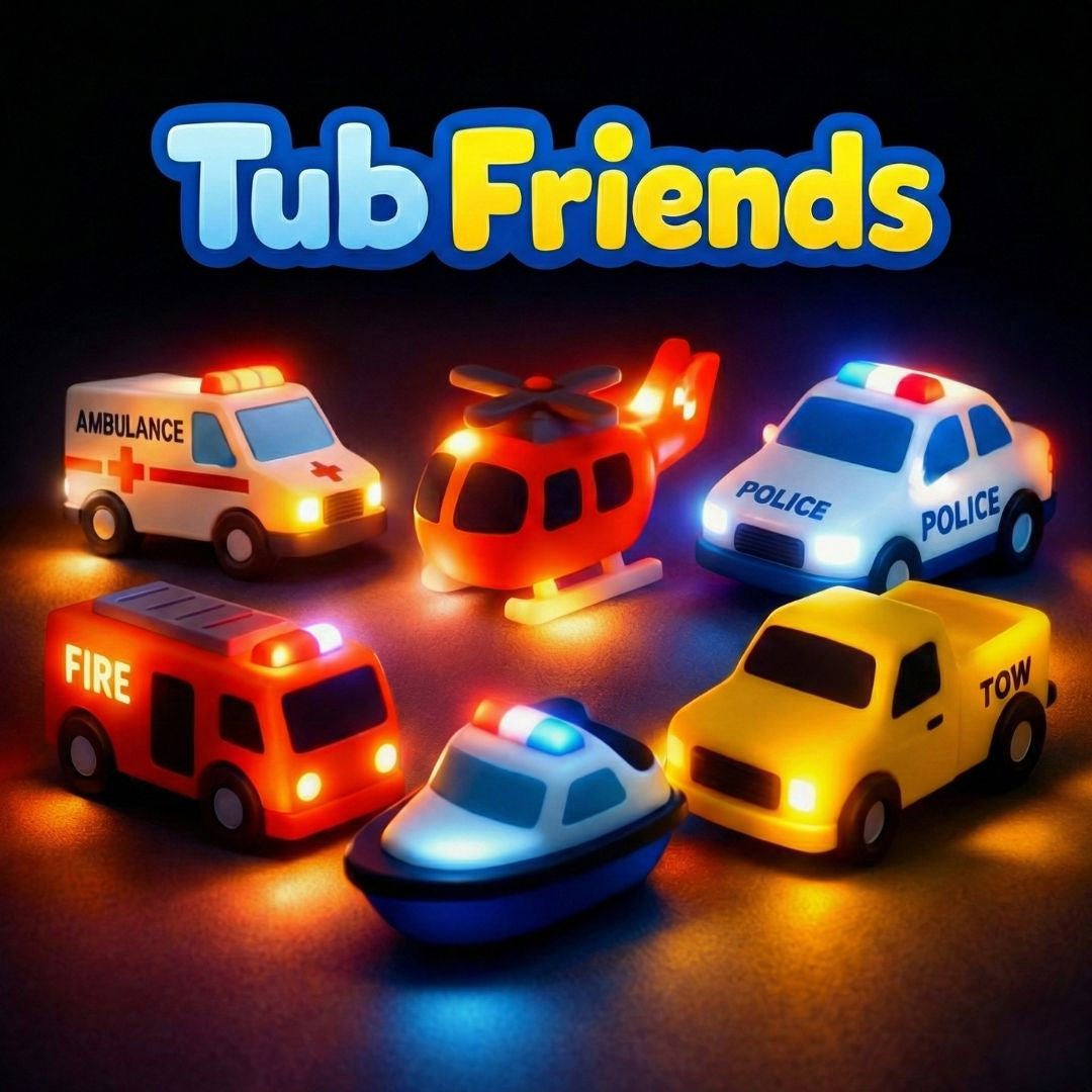 Light Up Bath Toy (6pcs)