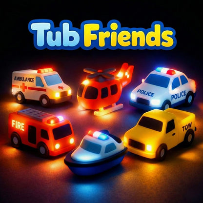 Light Up Bath Toy (6pcs)